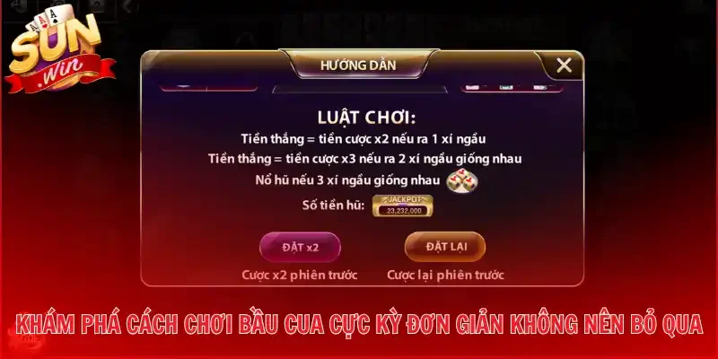 Khám phá cách chơi bầu cua cực kỳ đơn giản không nên bỏ qua